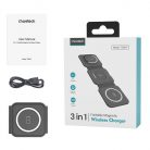 Choetech T588-F 3in1 Magnetic Wireless Charger 15W (black)