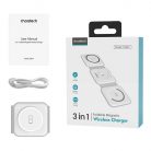 Choetech T588-F 3in1 Magnetic Wireless Charger 15W (white)