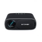 BlitzWolf BW-V4 1080p LED projektor, Wi-Fi + Bluetooth (fekete)