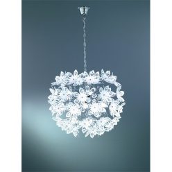   TRIO R11905001 Blowball 40W E14 króm függesztett lámpatest