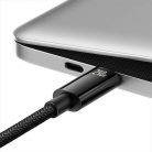 Baseus Tungsten Gold USB-C - USB-C kábel, 240W, 3m (fekete)