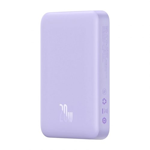 Baseus Magnetic Mini (MagSafe) Powerbank 10000mAh, 20W (lila)