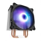 Darkflash Darkair LED aktív CPU hűtő (hűtőborda + ventilátor 120x120) (fekete)