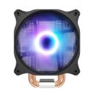 Darkflash Darkair LED aktív CPU hűtő (hűtőborda + ventilátor 120x120) (fekete)