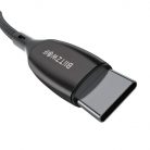 BlitzWolf BW-TC23 USB-C-USB-C kábel kijelzővel, 100W, 1,8m (fekete)