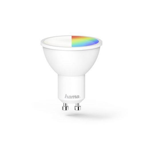 Hama 176582 GU10 5,5W RGB okos Wifi LED izzó