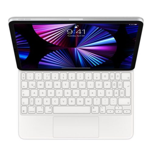 Apple Magic Keyboard 11" iPad Pro ( 3. / 4. gen ) & iPad Air ( 4. / 5. gen ) fehér billentyűzet