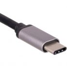 Akyga AK-AD-65 15cm USB-C - 1000 Mbps Ethernet adapter