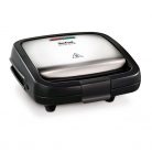 Tefal SM193D34 Crock Time inox-fekete grill/panini - szendvicssütő