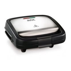   Tefal SM193D34 Crock Time inox-fekete grill/panini - szendvicssütő