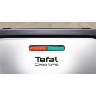 Tefal SM193D34 Crock Time inox-fekete grill/panini - szendvicssütő