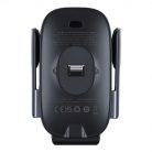 Baseus MilkyWay Pro wireless autós telefontartó, töltő, 15W (fekete)