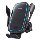 Baseus MilkyWay Pro wireless autós telefontartó, töltő, 15W (fekete)