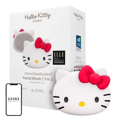 Geske 3 az 1-ben Okos arctisztító kefe (Hello Kitty gyöngyház)