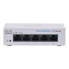 Cisco CBS110-5T-D 5x GbE LAN port nem menedzselhető switch