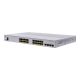 Cisco CBS250-24P-4X 24x GbE PoE+ LAN 4x SFP+ port L2 menedzselhető PoE+ switch