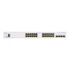 Cisco CBS250-24T-4X 24x GbE LAN 4x SFP+ port L2 menedzselhető switch