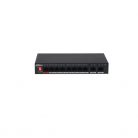 Dahua PFS3010-8ET-96-V2 1x 10/100(Hi-PoE/PoE+/PoE)+7x 10/100(PoE+/PoE)+2x gigabit uplink, 96W PoE switch