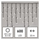 Emos D4CC03 10m/600LED/kül-beltéri/hideg fehér jégcsap karácsonyi LED fényfüggöny