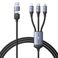   Cable Speedy  USB Joyroom SA21-2T3, 6 in 1/ 100W/Cable 1.5m (black)