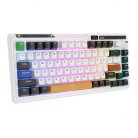 Wireless mechanical keyboard Royal Kludge KZZI K75 pro RGB, Moment Switch (black and white)