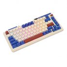 Wireless mechanical keyboard Royal Kludge KZZI K75 pro RGB, Moment Switch (retro blue)