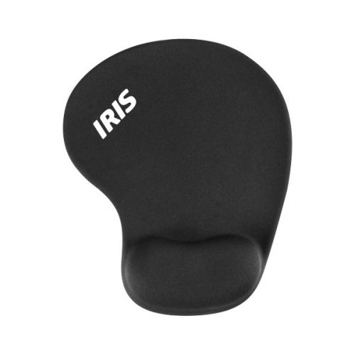 IRIS P-23 ergonómikus fekete egérpad