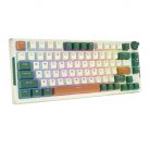 Wireless mechanical keyboard Royal Kludge RKH81 RGB, Sky cyan switch (green)