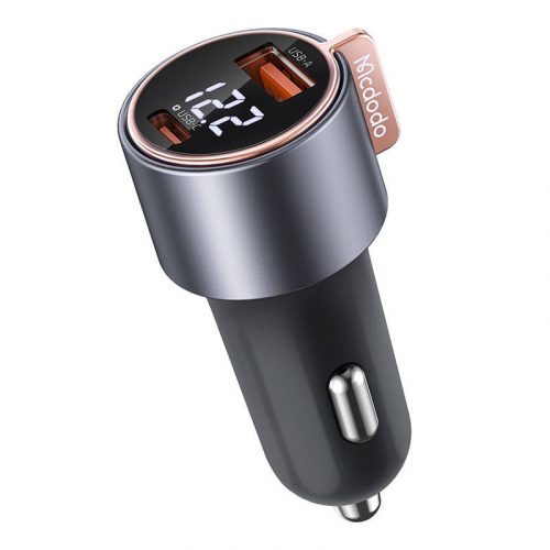 Mcodo CC-5670 75W Digital Display PD 1*USB-A 1*USB-C Car Charger