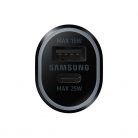 Samsung EP-L4020NBEGEU USB/Type-C fekete autós töltő