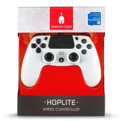   Spartan Gear 2807575 Hoplite PS4 vezetékes fehér kontroller