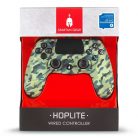 Spartan Gear 2807576 Hoplite PS4 vezetékes terepmintás zöld kontroller