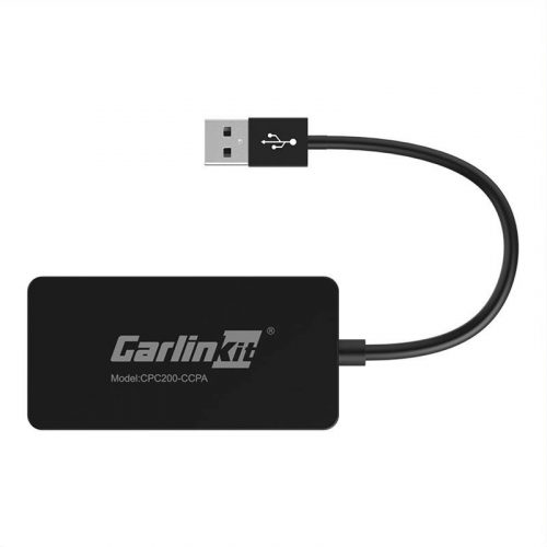 Carlinkit CCPA wireless adapter Apple Carplay/Android Auto (black)