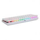 Wireless mechanical keyboard Motospeed SK62 White (red switch)