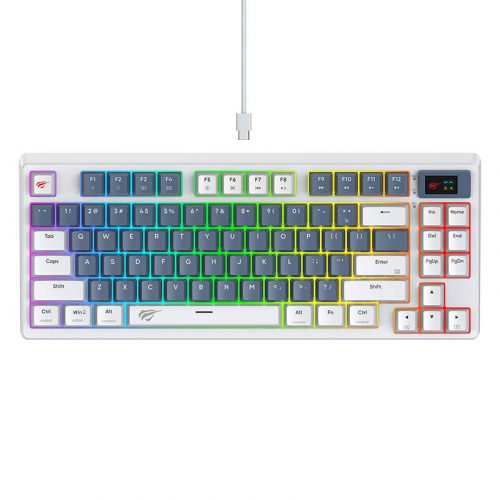 Mechanical Gaming Keyboard Havit KB884L white