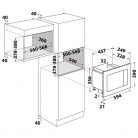 Dimarson DM-D70H20ESP-XTA beépíthető mikrohullámú sütő