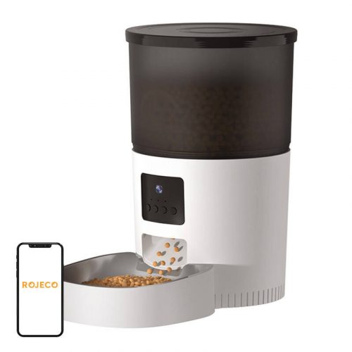 Rojeco 3L Automatic Pet Feeder WiFi with Camera