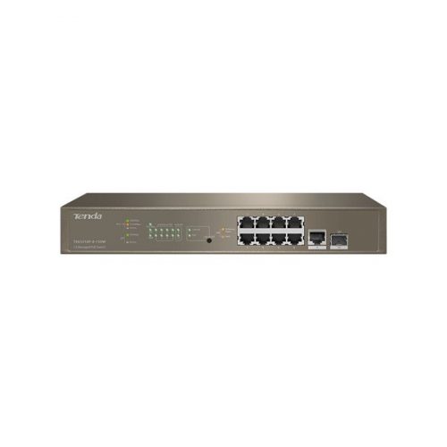 Tenda TEG5310P-8-150W 8port GbE LAN PoE (130W) menedzselhető switch