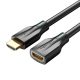 Kabel Przedłużający HDMI 2.1 Vention AHBBG, 1,5m, 8K 60Hz/ 4K 120Hz Czarny