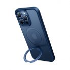 Torras phone case UPRO Ostand Matte for iPhone 15 PRO (blue)