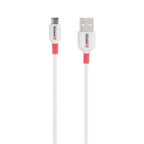 Skross MICROCABLE-120CM 1,2m USB/microUSB adat- és töltőkábel