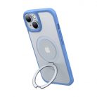 Torras phone case Ostand Matte for iPhone 15 (navy blue)