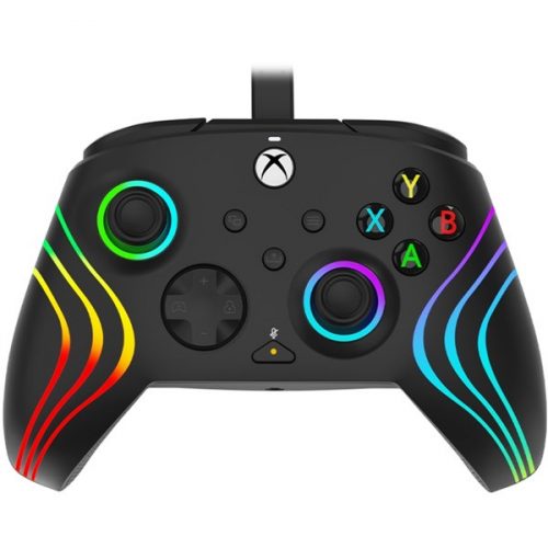 PDP 049-024 Afterglow Wave Xbox Series X|S/Xbox One/PC 3,5 mm audio Lighting vezetékes kontroller