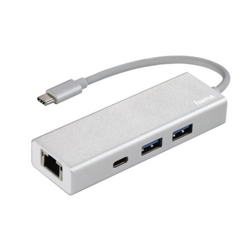 Hama 200108 FIC USB 3.2 GEN1 TYPE-C HUB+LAN