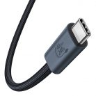 Baseus Flash gyorstöltő kábel USB-C, 240W, 1m (fekete)