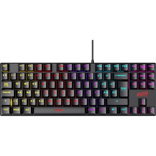 Ventaris Malevik K700-R RGB (Red Switch) HUN Mechanikus gamer billentyűzet