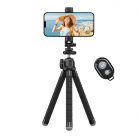 Octopus flexible tripod APEXEL APL-JJ025 with GoPro adapter (black)