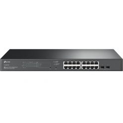   TP-Link TL-SG2218P JetStream 16xGbE PoE+ LAN, 2xGbE SFP port smart menedzselhető PoE+ switch