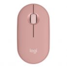 Logitech M350S Pebble Mouse 2 vezeték nélküli rózsaszín egér