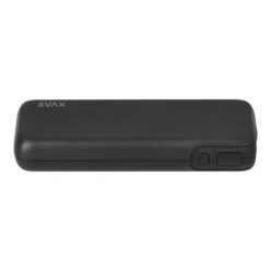   AVAX PB106B LEISURE 15000mAh Type C/PD 30W+QC 18W gyorstöltő fekete power bank